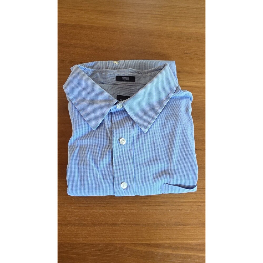 Gap Men's Button Down Long Sleeve Shirt Size 18-18 1/2 XXL